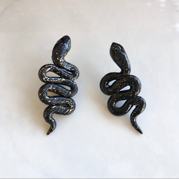Eclectic Californian Jewelry - Medusa Studs